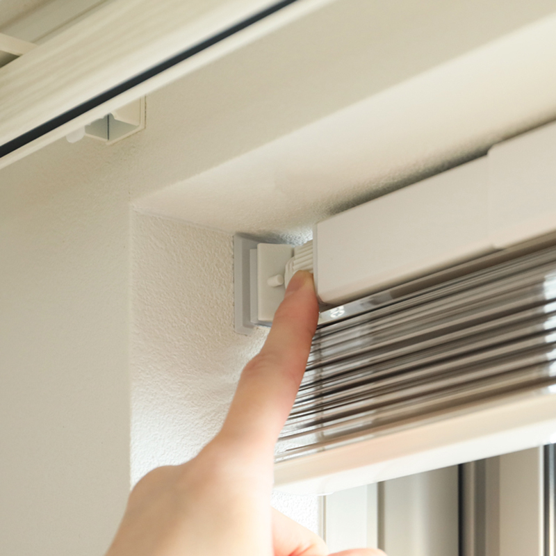 イージーブラインド ホワイト2個セット イージーブラインド - アルミ